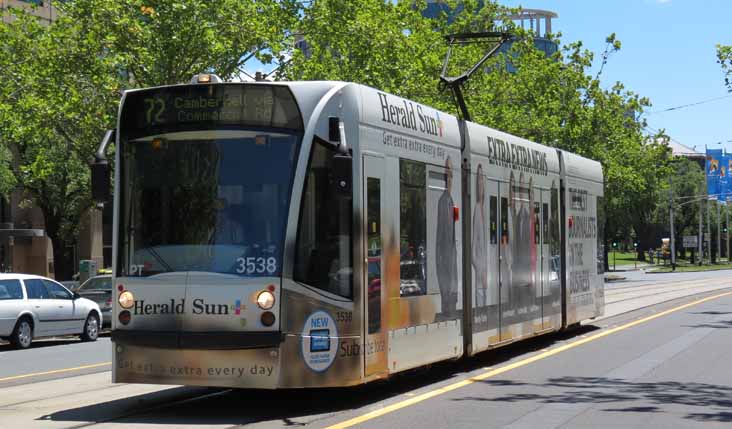 Yarra Trams Combino 3538 Herald Sun